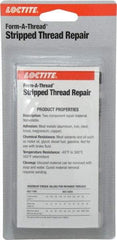 Loctite - 48 mL Syringe, Blue/Gray, Liquid Thread Repair Kit - Series 286 - Industrial Tool & Supply