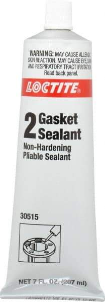 Loctite - 7 oz Tube Black Gasket Sealant - -65 to 400°F Operating Temp, Series 198 - Industrial Tool & Supply