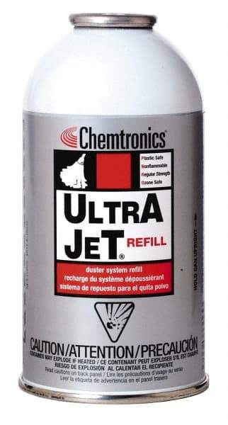 Chemtronics - 10 oz Refill Can/Cylinder - Plastic Safe, Nonflammable - Industrial Tool & Supply