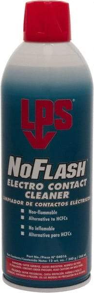 LPS - 12 Ounce Aerosol Contact Cleaner - 9,000 Volt Dielectric Strength, Nonflammable, Food Grade - Industrial Tool & Supply