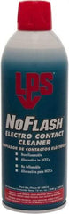 LPS - 12 Ounce Aerosol Contact Cleaner - 9,000 Volt Dielectric Strength, Nonflammable, Food Grade - Industrial Tool & Supply