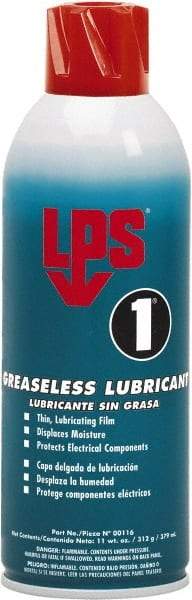 LPS - 55 Gal Drum Dry Film Penetrant/Lubricant - Clear Yellow, Food Grade - Industrial Tool & Supply