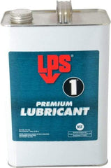 LPS - 1 Gal Bottle Dry Film Penetrant/Lubricant - Clear Yellow, Food Grade - Industrial Tool & Supply