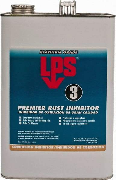 LPS - 1 Gal Rust/Corrosion Inhibitor - Comes in Bottle, Food Grade - Industrial Tool & Supply