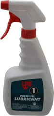 LPS - 22 oz Trigger Spray Bottle Dry Film Penetrant/Lubricant - Clear Yellow, Food Grade - Industrial Tool & Supply