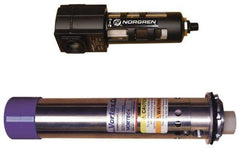 Vortec - 2,500 BTU per Hour, Vortex Enclosure Cooler without Thermostat - 1/2 Inch Diameter, 1/4 NPT Thread, 35 Cubic Ft. per min - Industrial Tool & Supply