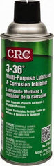 CRC - 11 oz Aerosol Nondrying Film Penetrant/Lubricant - Blue/Green & Clear, -50°F to 250°F, Food Grade - Industrial Tool & Supply