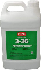 CRC - 1 Gal Bottle Nondrying Film Penetrant/Lubricant - Blue/Green & Clear, -50°F to 250°F, Food Grade - Industrial Tool & Supply