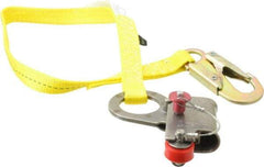 Gemtor - 3 Ft. Long Rope Grab - Shock Absorbing, Use with 5/8 or 3/4 Inch Rope, Includes Lanyard - Industrial Tool & Supply
