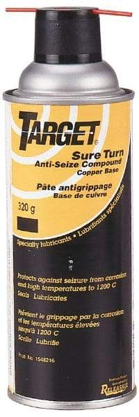 Target - 16 oz Aerosol General Purpose Anti-Seize Lubricant - Copper, 2,192°F - Industrial Tool & Supply
