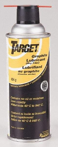 Releasall - 16 oz Aerosol Dry Film/Graphite Lubricant - 1652°F - Industrial Tool & Supply