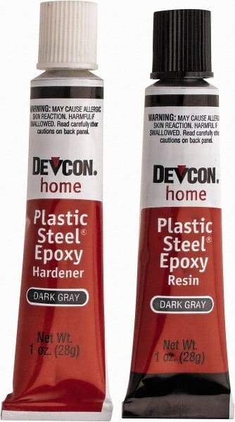 Devcon - 1 oz Tube Two Part Epoxy - 60 min Working Time - Industrial Tool & Supply