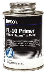 Devcon - 4 oz Can Urethane Primer - 10 min Working Time, Series FL10 - Industrial Tool & Supply