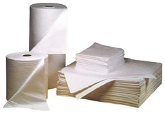 Brady SPC Sorbents - 44 Gal Capacity per Package, Oil Only Roll - 150' Long x 30" Wide, Polypropylene - Industrial Tool & Supply