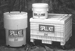 Brady SPC Sorbents - 174 Gal Capacity Hazardous Materials Spill Kit - Mobile Spill Truck - Industrial Tool & Supply