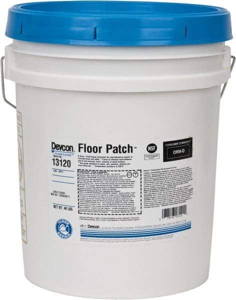 Devcon - 40 Lb Floor Repair - Light Gray, 18 Sq Ft at 1/4" Coverage - Industrial Tool & Supply