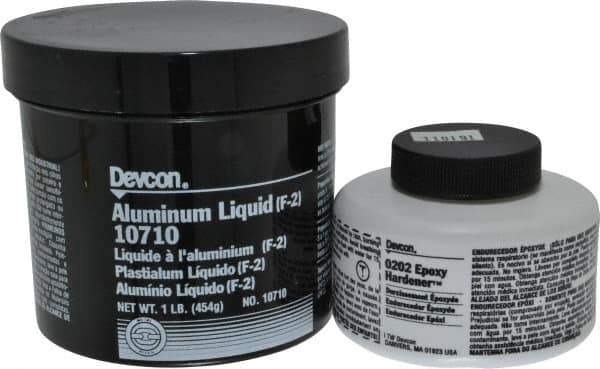 Devcon - 1 Lb Pail Two Part Epoxy - 75 min Working Time, 2,700 psi Shear Strength - Industrial Tool & Supply