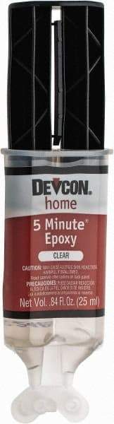 Devcon - 25 mL Cartridge Two Part Epoxy - 4 to 5 min Working Time - Industrial Tool & Supply