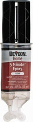 Devcon - 25 mL Cartridge Two Part Epoxy - 4 to 5 min Working Time - Industrial Tool & Supply