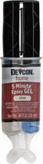 Devcon - 25 mL Cartridge Two Part Epoxy - 4 to 5 min Working Time - Industrial Tool & Supply