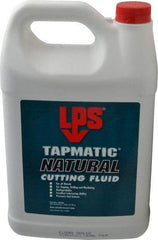 LPS - Tapmatic Natural, 1 Gal Bottle Cutting & Tapping Fluid - Straight Oil, For Boring, Broaching, Drilling, Engraving, Facing, Milling, Reaming, Sawing, Tapping, Threading, Turning - Industrial Tool & Supply
