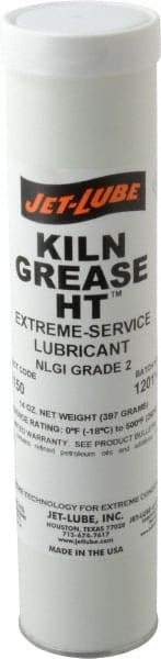 Jet-Lube - 14 oz Cartridge Aluminum General Purpose Grease - Green, 500°F Max Temp, NLGIG 2, - Industrial Tool & Supply