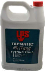 LPS - Tapmatic #1 Gold, 1 Gal Bottle Cutting & Tapping Fluid - Straight Oil, For Boring, Broaching, Drilling, Engraving, Facing, Milling, Reaming, Sawing, Tapping, Threading, Turning - Industrial Tool & Supply
