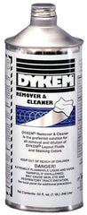 Dykem - Layout Fluid Remover and Thinner - 32 Ounce Bottle - Industrial Tool & Supply