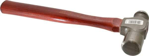 Plumb - 2 Lb Head Ball Pein Hammer - Hickory Handle, 15" OAL - Industrial Tool & Supply