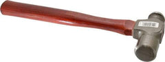 Plumb - 2 Lb Head Ball Pein Hammer - Hickory Handle, 15" OAL - Industrial Tool & Supply
