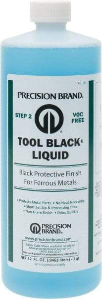 Precision Brand - 1 Quart Can Tool Black - Industrial Tool & Supply