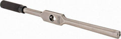 Starrett - 1/4 to 5/8" Tap Capacity, Straight Handle Tap Wrench - 12" Overall Length - Exact Industrial Supply
