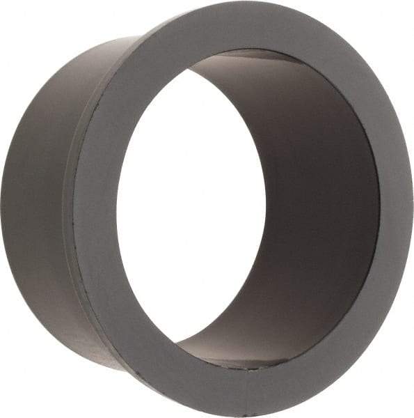 Poly Hi Solidur - 1-1/2" Inside x 1-3/4" Outside Diam, Nylon Sleeve Bearing - 2" Outside Diam, 1/8" Flange Thickness, 1" OAL - Industrial Tool & Supply