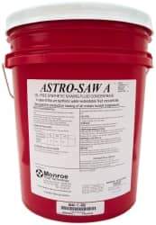 Monroe Fluid Technology - Astro-Saw A, 5 Gal Pail Sawing Fluid - Water Soluble - Industrial Tool & Supply