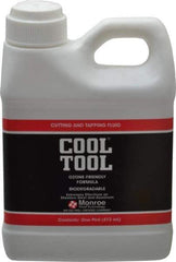 Monroe Fluid Technology - Cool Tool, 1 Pt Can Cutting & Tapping Fluid - Straight Oil, For Blanking, Boring, Broaching, Drilling, Hobbing, Milling, Reaming, Tapping, Turning - Industrial Tool & Supply