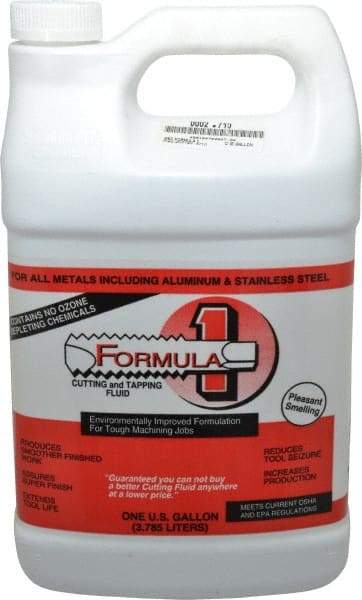 Monroe Fluid Technology - 1 Gal Bottle Cutting & Tapping Fluid - Straight Oil - Industrial Tool & Supply
