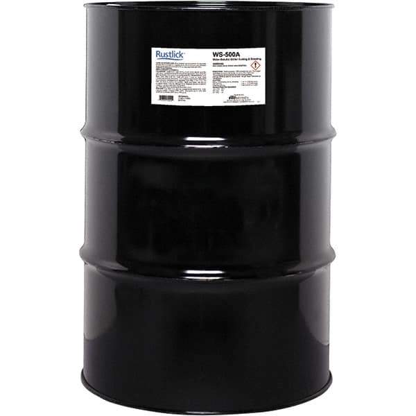 Rustlick - Rustlick WS-500A, 55 Gal Drum Cutting & Grinding Fluid - Water Soluble, For Machining - Industrial Tool & Supply