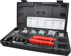 Value Collection - 104 Piece Steel Manual Rivet Nut Tool Kit - #6-32, #10-24" Thread - Industrial Tool & Supply