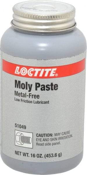 Loctite - 1 Lb Can General Purpose Anti-Seize Lubricant - Molybdenum Disulfide, -20 to 750°F, Black, Water Resistant - Industrial Tool & Supply