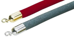Tensator - 6' Long x 1" Wide Plastic Rope - Yellow - Industrial Tool & Supply