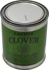 Loctite - 1 Lb Grease Compound - Compound Grade Medium, Grade D, 180 Grit, Black & Gray, Use on General Purpose - Industrial Tool & Supply
