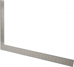 Stanley - 24" Blade Length x 16" Base Length, Buffed Finish, Steel Rafter Square - 0.1", 0.083", 1/16" (Back) & 1/16", 1/8" (Face) Graduation, 1-1/2" Base Width - Industrial Tool & Supply