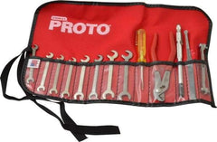 Proto - 13 Piece, 13/64 to 3/8", Ignition Wrench Set - Inch System of Measurement, Satin Finish - Industrial Tool & Supply