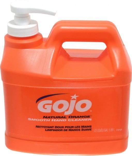 GOJO - 1/2 Gal Pump Bottle Liquid Hand Cleaner - General Duty - Industrial Tool & Supply