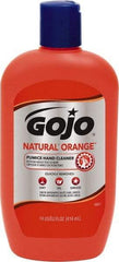 GOJO - 14 oz Squeeze Bottle Liquid Hand Cleaner - General Duty, Orange Scent, W/Pumice - Industrial Tool & Supply