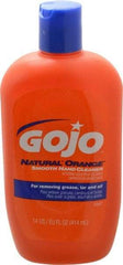 GOJO - 14 oz Squeeze Bottle Liquid Hand Cleaner - General Duty, Orange Scent - Industrial Tool & Supply