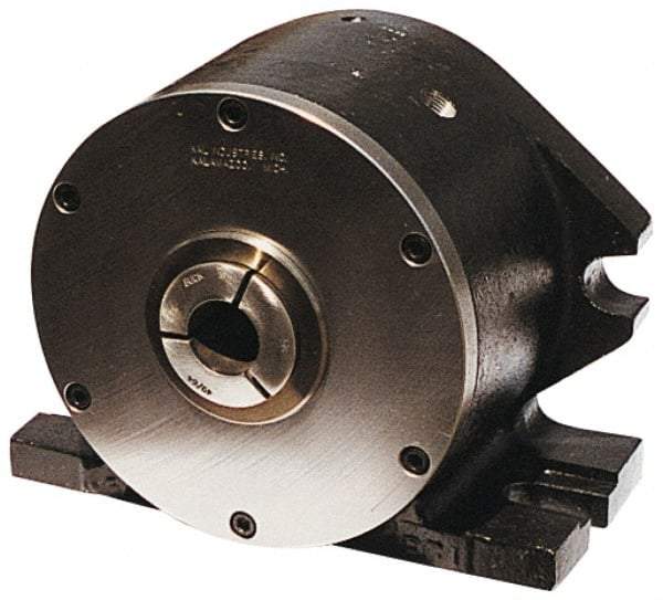 Kalamazoo - 4" Centerline Height, 3 Way Lever Valve - 5C Compatible Collet Series, Use with Collet Index Fixtures - Industrial Tool & Supply