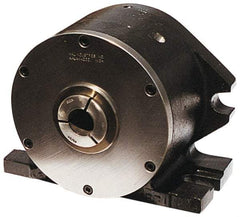 Kalamazoo - 4" Centerline Height, 3 Way Lever Valve - 5C Compatible Collet Series, Use with Collet Index Fixtures - Industrial Tool & Supply