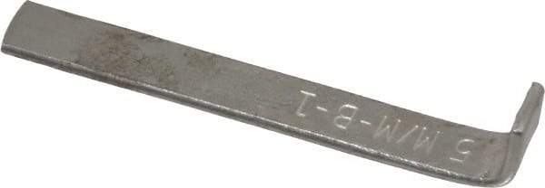 Dumont Minute Man - 1 Piece Style B-1 Broach Shim - 5mm Keyway Width, 0.05" Shim Thickness - Industrial Tool & Supply