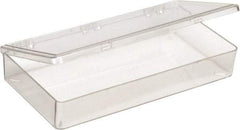 Flambeau - 4-1/2" Wide x 1-3/8" High x 8-1/4" Deep, Small Parts Box - K-Resin Frame, 1 Compartments, 7-1/8" Wide x 1-1/8" High x 4" Deep Bin - Industrial Tool & Supply